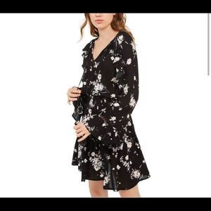 NWT American Rag blk Floral Dress